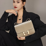 Classic Leather Crossbody Bag