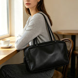 Sheepskin Boston Bag