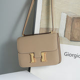 Classic Leather Crossbody Bag