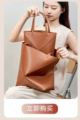 Leather Bowling Bag