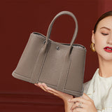 Cowhide Garden Tote