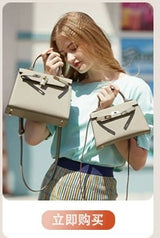Large Top-Grain Leather Tote
