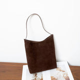 Large Cowhide Bucket Bag