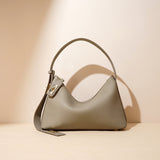 Leather Commuter Crossbody Tote