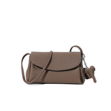 Mini Leather Square Crossbody